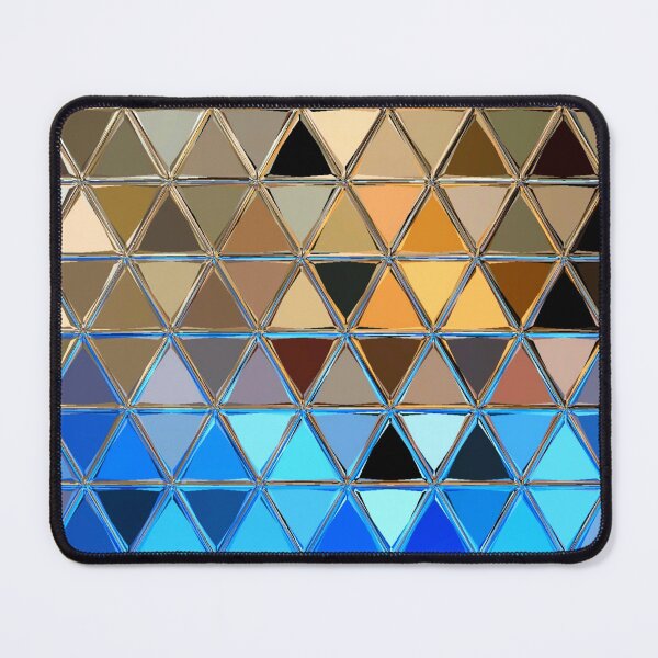Item preview, BLUE TRIANGLES designed and sold by MargoGallery.