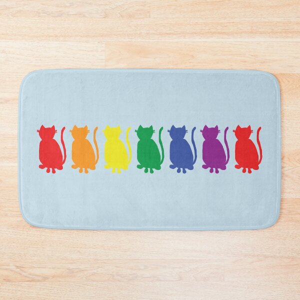 Item preview, Colorful Cats Pride Rainbow designed and sold by ellenhenry.