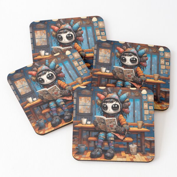 Item preview, Patchwork Colorful Cute Creature Funny Creature designed and sold by ShaViArt.