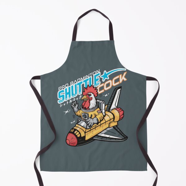 Item preview, Shuttlecock Pro Badminton Design, Fun Chicken Astronaut Graphic, Perfect Gift for Sports and Space Enthusiasts, Versatile Casual Wear designed and sold by Sir Meow Meow.