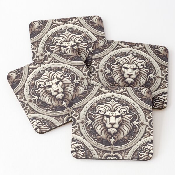 Item preview, Leo Zodiac Lion - Intricate Astrology Art designed and sold by CraftFabrica.