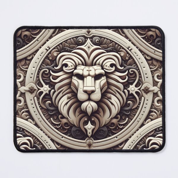 Item preview, Leo Zodiac Lion - Intricate Astrology Art designed and sold by CraftFabrica.