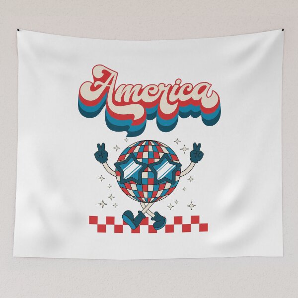 Artikelvorschau, USA 4. Juli Discokugel entworfen und verkauft von RockBeeDesigns.
