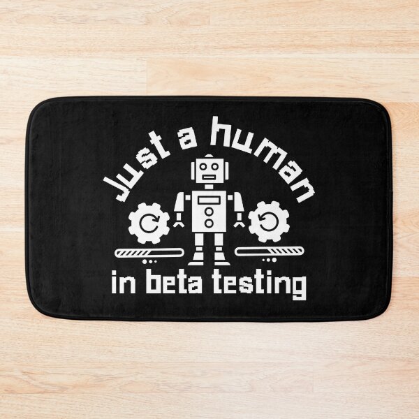 Item preview, Funny Tech Robot ‘Human in Beta Testing’ Design. Gift for tech professionals and computer enthusiasts designed and sold by Unitepeople.