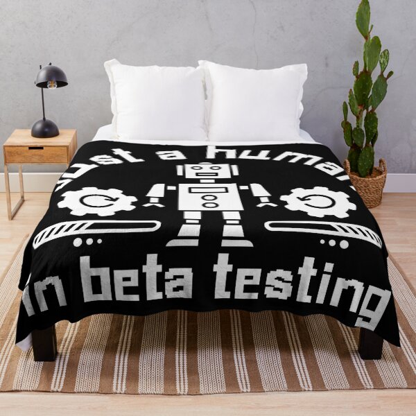 Item preview, Funny Tech Robot ‘Human in Beta Testing’ Design. Gift for tech professionals and computer enthusiasts designed and sold by Unitepeople.