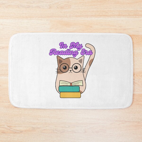 Item preview, Bookworm Cat Reading Book: In My Reading Era designed and sold by Teribelle.