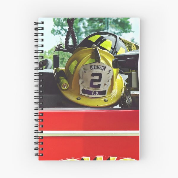 Item preview, Firefighter Helmets Inside Fire Truck designed and sold by Susan Savad.