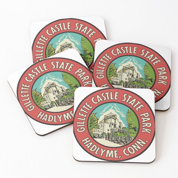Item preview, Gillette Castle State Park Vintage Style Decal designed and sold by Decal Mania.