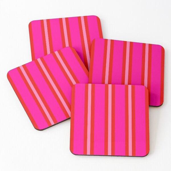 Item preview, Pink and Red Summer Stripes designed and sold by OneThreeSix.