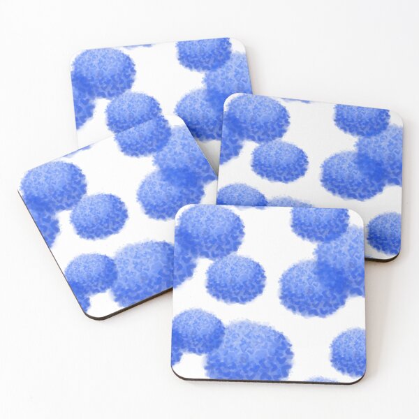 Item preview, Blue hydrangea watercolor flower designed and sold by Fridayscorner.