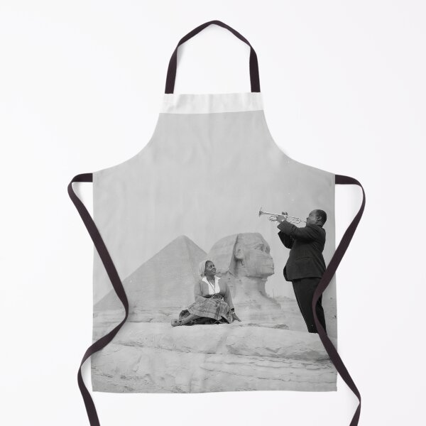 Item preview, Louis Armstrong at the Sphinx and Egyptian designed and sold by TeeARTHY.