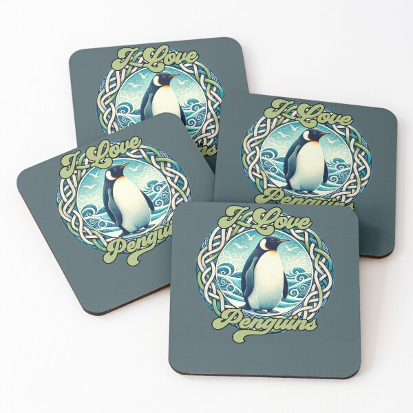 Item preview, I Love Penguins designed and sold by FrictionMaxxing.