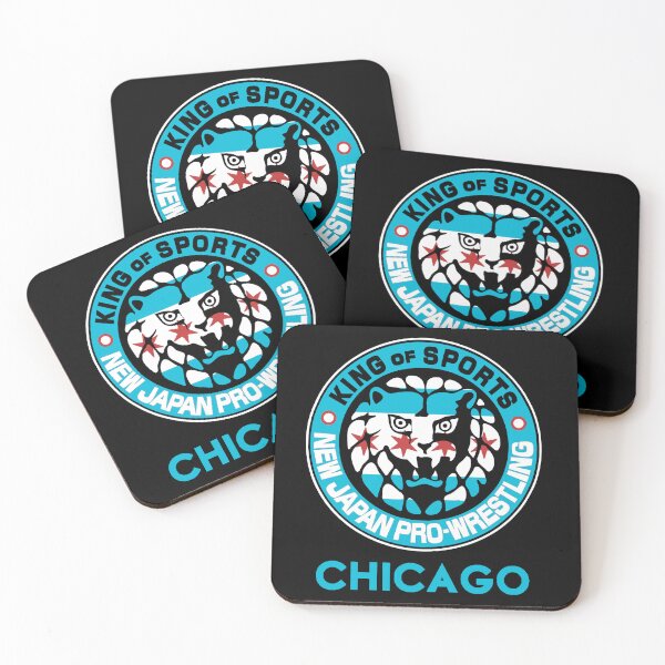 Item preview, NJPW Chicago designed and sold by The Irish Whip.