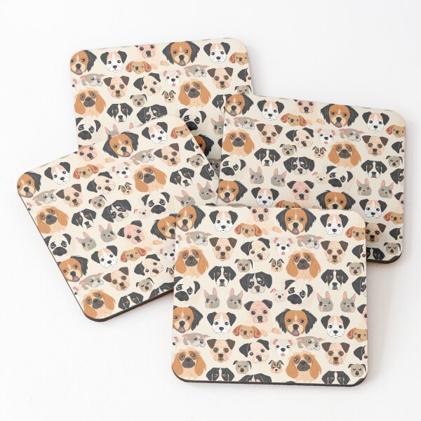Item preview, Dog Puppy Cute Cuddly Animal Kawaii Pet Lover Seamless Pattern 8 designed and sold by SayItWithYours.