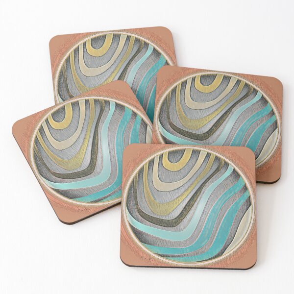 Item preview, Retro Circle stripes designed and sold by Hen-C-Art.