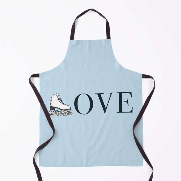 Item preview, Artistic Inline Skate LOVE Text Illustration designed and sold by TheEclecticKat.