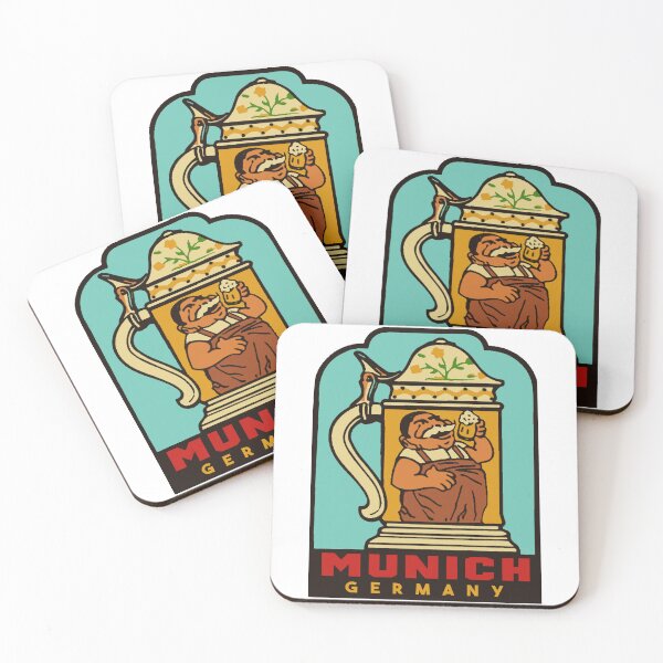 Item preview, Munich Germany Vintage Style Decal designed and sold by Decal Mania.