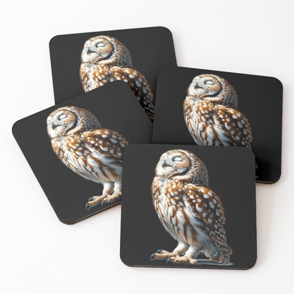 Item preview, Owl Soaking Up the Sun designed and sold by LivingInThinAir.