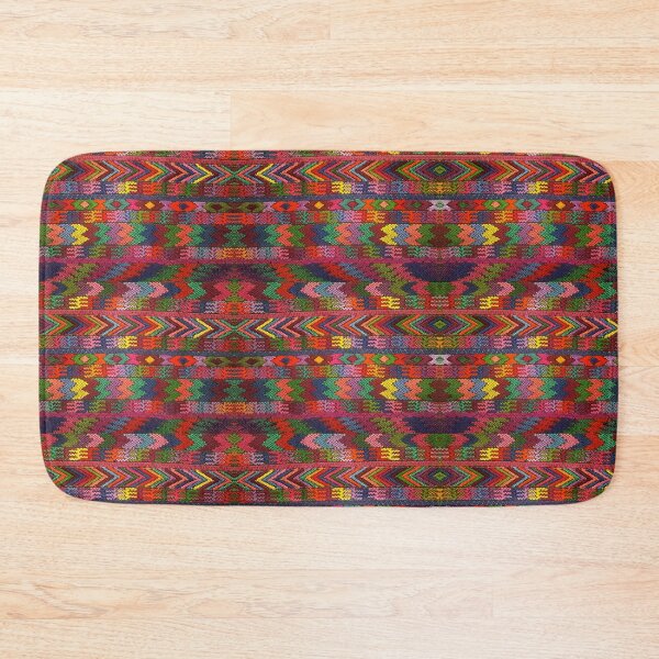 Item preview, Mayan weaving textile Aztec rainbow designed and sold by AuroraXGreen.