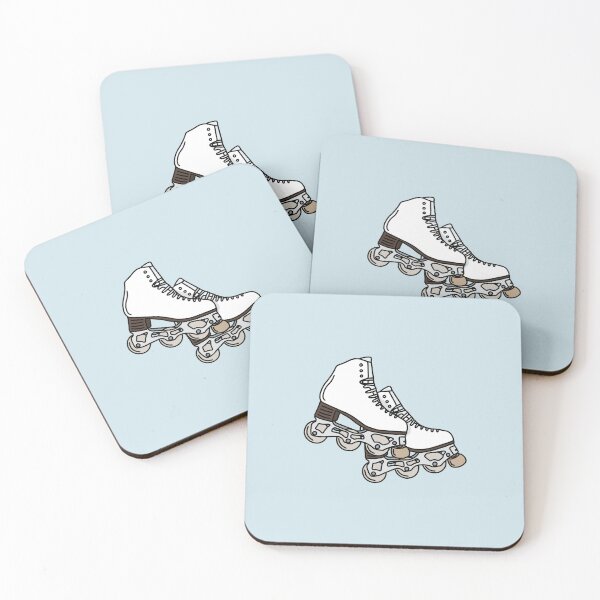 Item preview, Artistic Inline Off Ice Skates Cute Illustration designed and sold by TheEclecticKat.