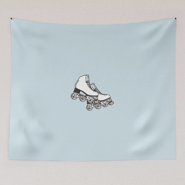 Item preview, Artistic Inline Off Ice Skates Cute Illustration designed and sold by TheEclecticKat.