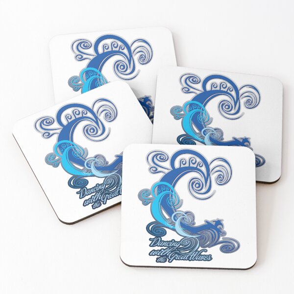 Item preview, Dancing with the Great Waves designed and sold by EpicWhizz.