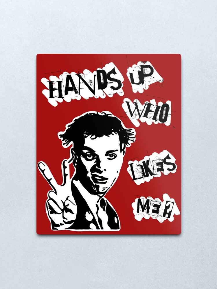 Rik  Mayall Christmas Card the young ones