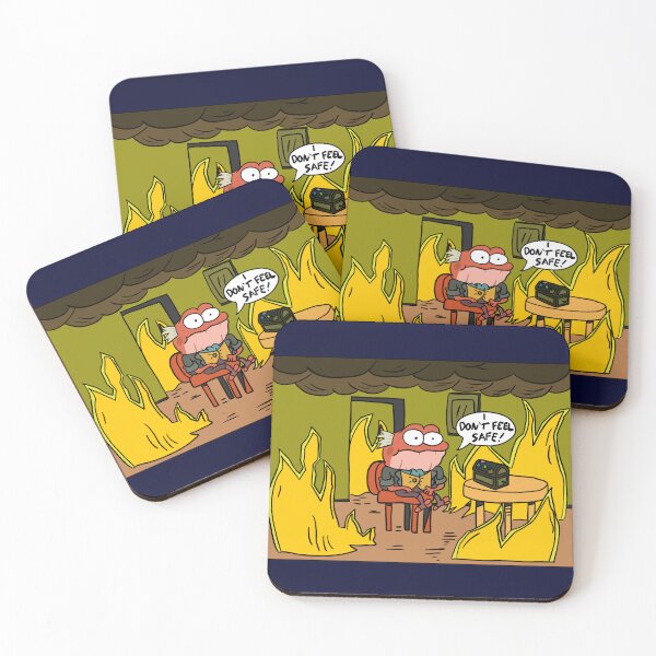 Item preview, I Don’t Feel Safe designed and sold by robotghost.
