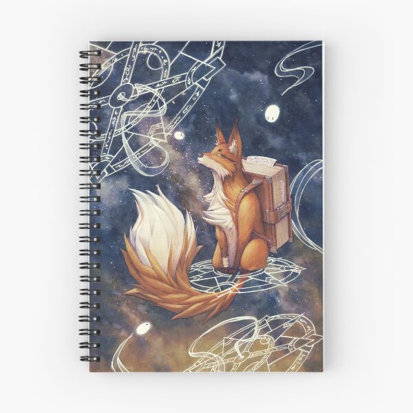 Item preview, The cosmic fox designed and sold by koda-redbubble.