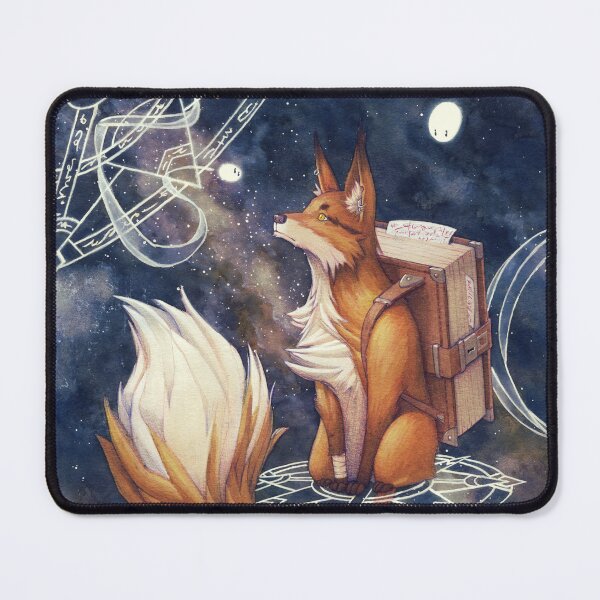 Item preview, The cosmic fox designed and sold by koda-redbubble.