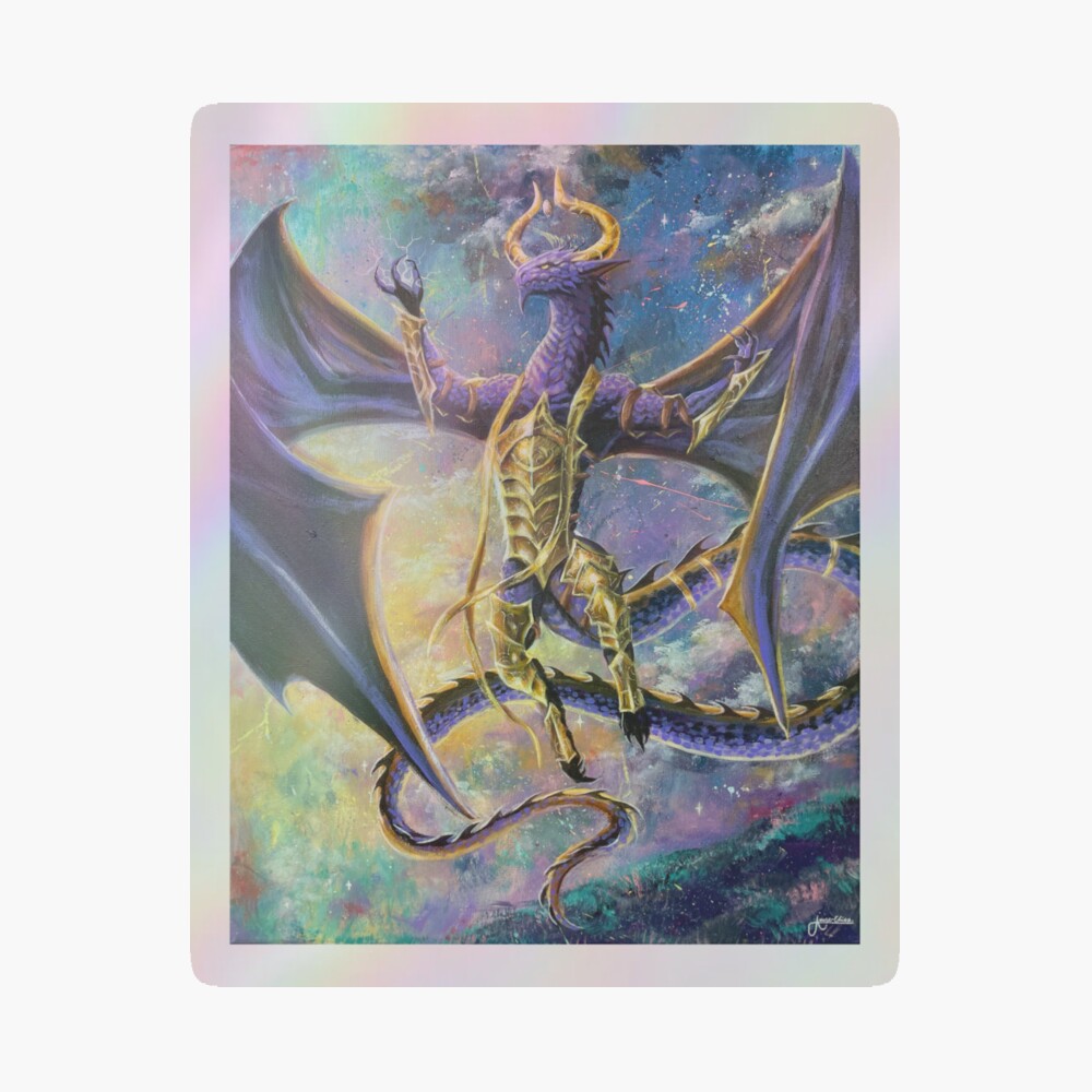 Magic the Gathering, Dragon God, Nicol Bolas print, MtG canvas, Magic canvas, Dragon wall art, Fantasy art, Nicol Bolas art, MtG wall selling decor