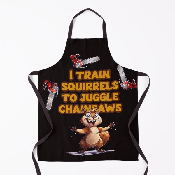 Item preview, Squirrel Chainsaw Juggling designed and sold by CoolCrazyQuirky.