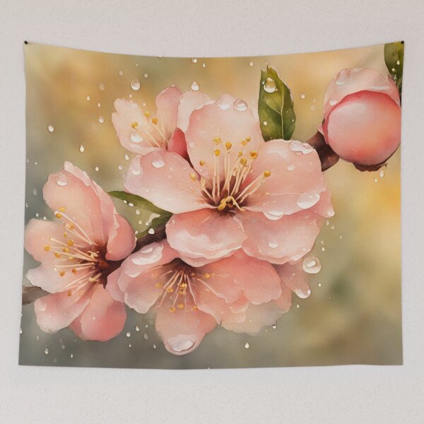 Item preview, Peach Blossoms on Tree Branch designed and sold by CalmnessbyChoice.