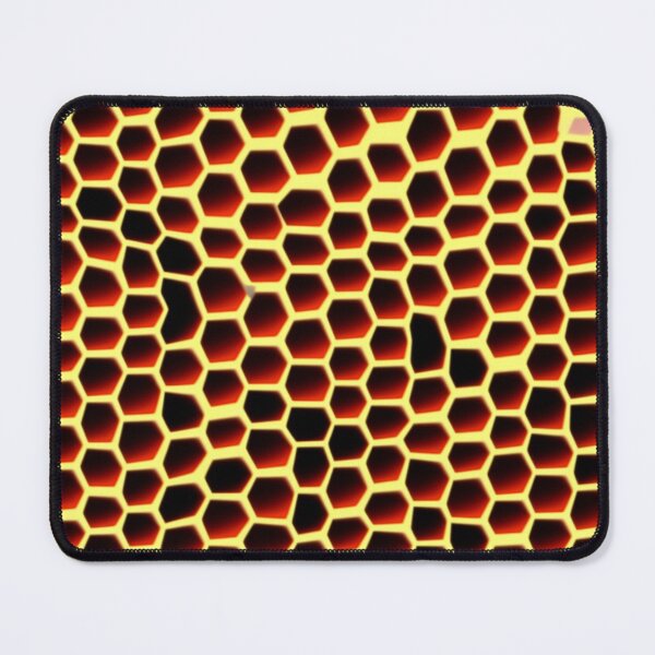 Item preview, Bone Lyre Shape Honeycomb Background designed and sold by Andy Merz.