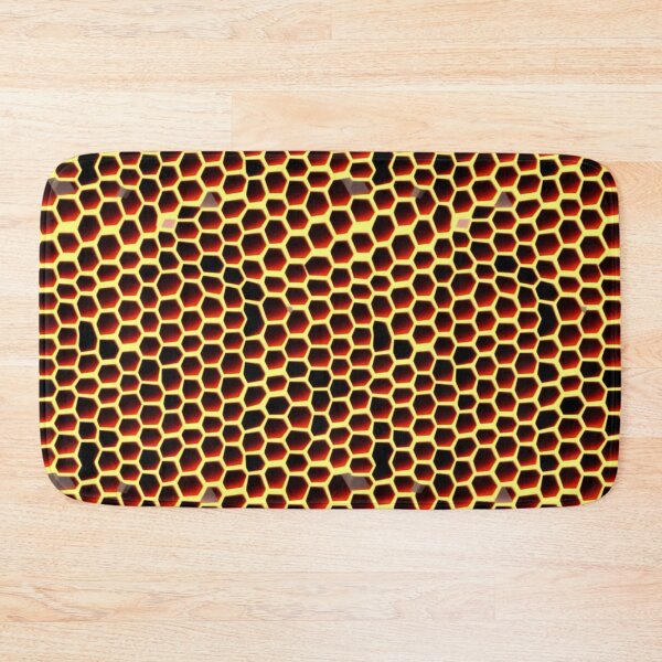 Item preview, Bone Lyre Shape Honeycomb Background designed and sold by Andy Merz.