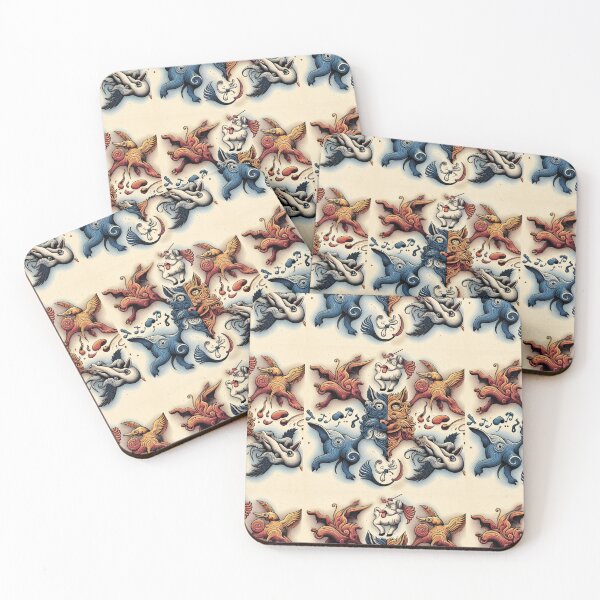 Item preview, Vibrant Bestiary: A Fusion of Myth and Melody designed and sold by VivoVita.
