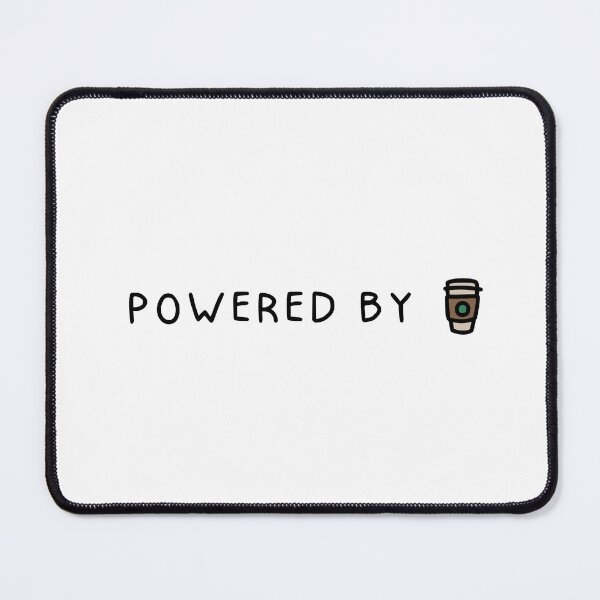 Item preview, Powered by Coffee Colored designed and sold by TheEclecticKat.