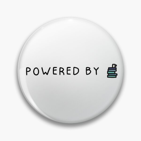 Item preview, Powered by Blue Bookstack Colored designed and sold by TheEclecticKat.