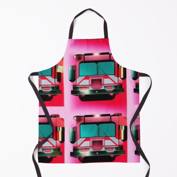 Item preview, Fire Truck Red Rectangle on Pink Background designed and sold by Andy Merz.