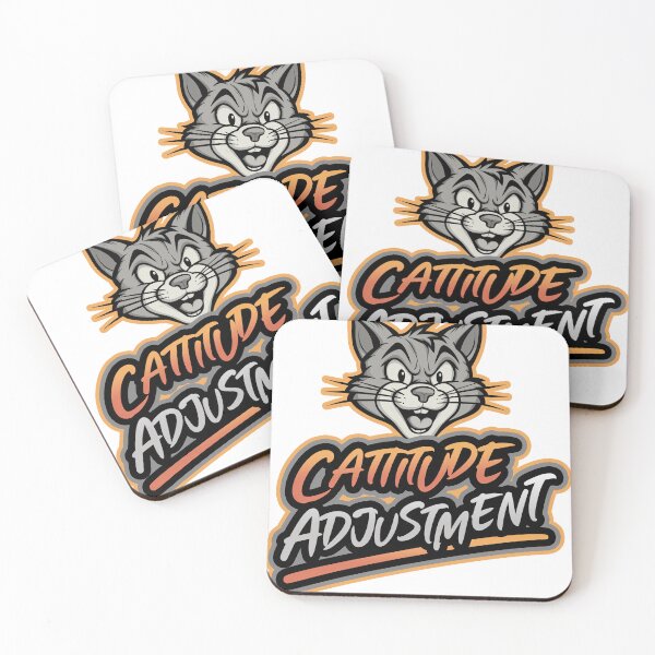 Item preview, Cattitude Adjustment designed and sold by ForeverPrintsOK.