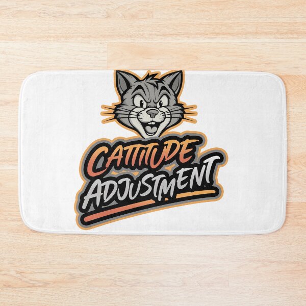 Item preview, Cattitude Adjustment designed and sold by ForeverPrintsOK.