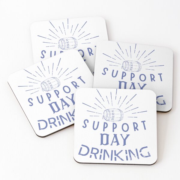 Item preview, Support day drinking retro designed and sold by Ushopfake.