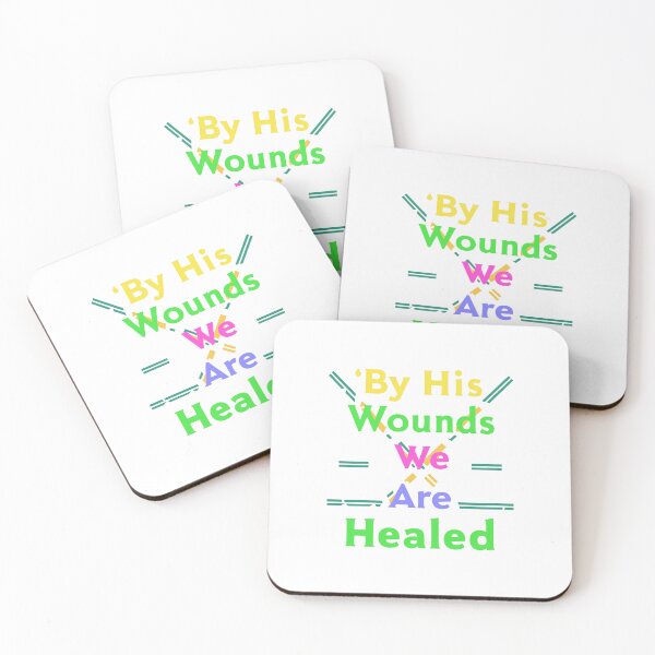 Item preview, By His Wounds We Are Healed Isaiah 53:5 designed and sold by thespecialtyhub.