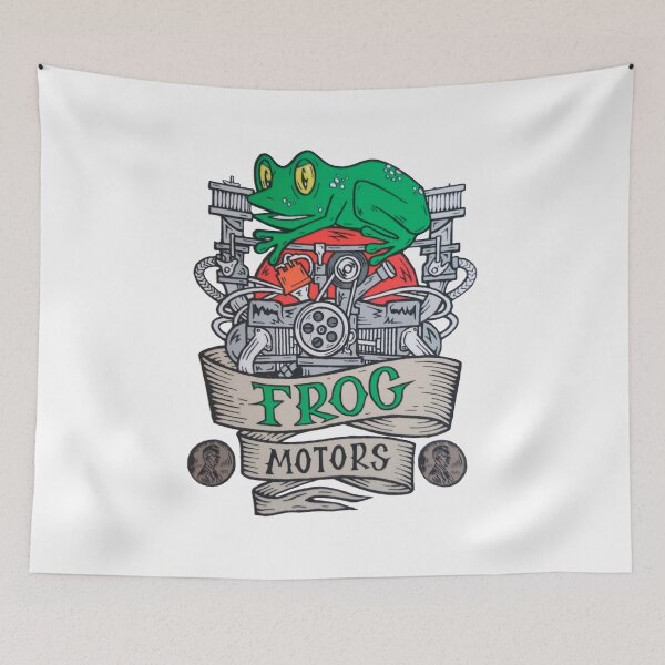 Item preview, Frog Motors, could be your new logo design designed and sold by LaughingProf.