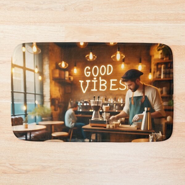 Item preview, good vibes in the cafe designed and sold by bernhagen.