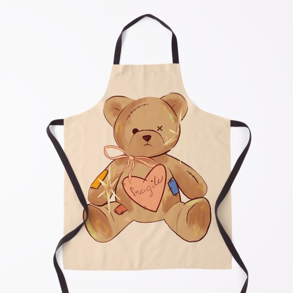 Item preview, Fragile Teddy Bear designed and sold by cloudyyjuliee.