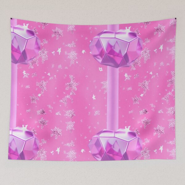Item preview, Flower Pink Dumbbell Shape designed and sold by Andy Merz.