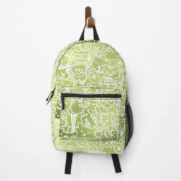 Item preview, GREEN CAT DOODLE designed and sold by ulricateodoro.