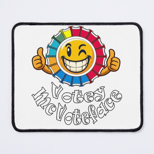 Item preview, Votey McVoteface UK 2024 election character designed and sold by Matthew Kinnersly.