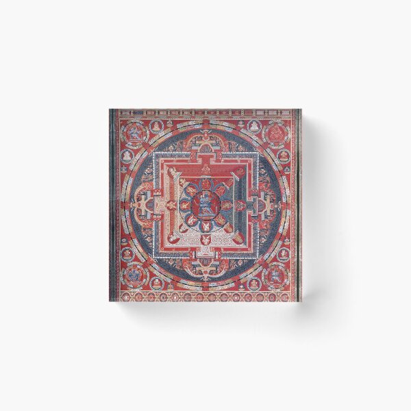 Item preview, Mandala 198 Yamari Krishna Buddhist Deity 6 Faces 1500s designed and sold by GuyBlank.